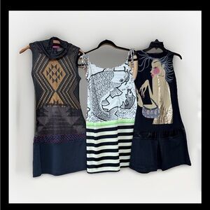 3 Custo Barcelona Dresses variety size & fit